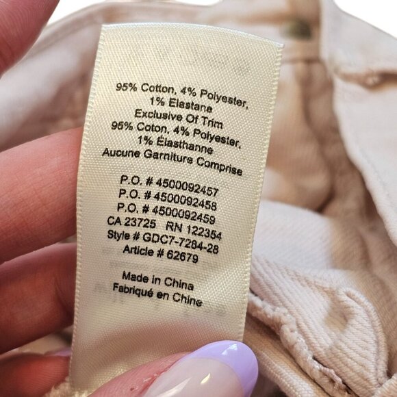 Wilfred Aritzia Light Pink Distressed Hem Denim Mini Skirt Sz 2 - Picture 6 of 6